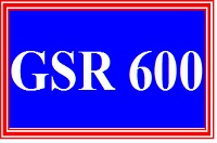 für GSR 600